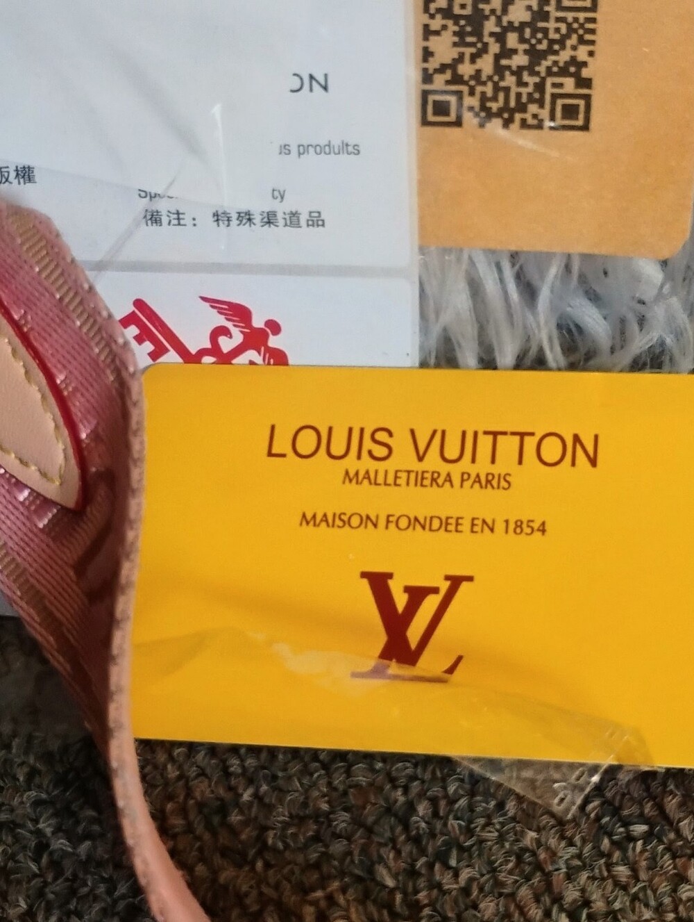 Louis Vuitton Multi Pochette Monogram Canvas Pink Strap Crossbody Duty Paid - Picture 5 of 6